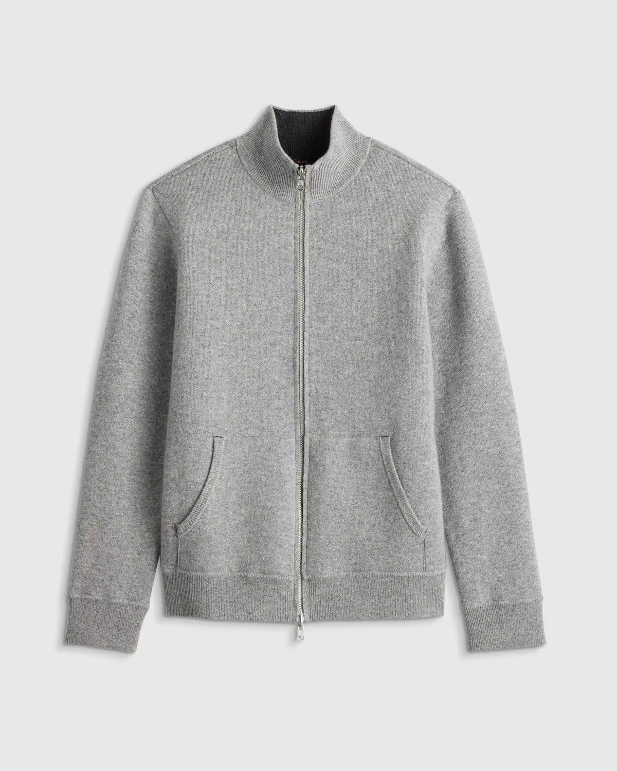 100% Reversible Cashmere Full Zip Sweater