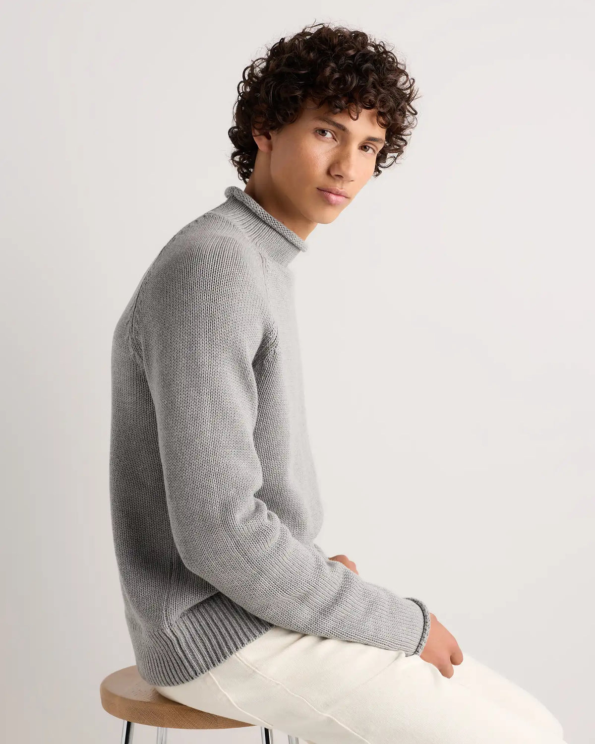 100% Organic Cotton Rollneck Sweater