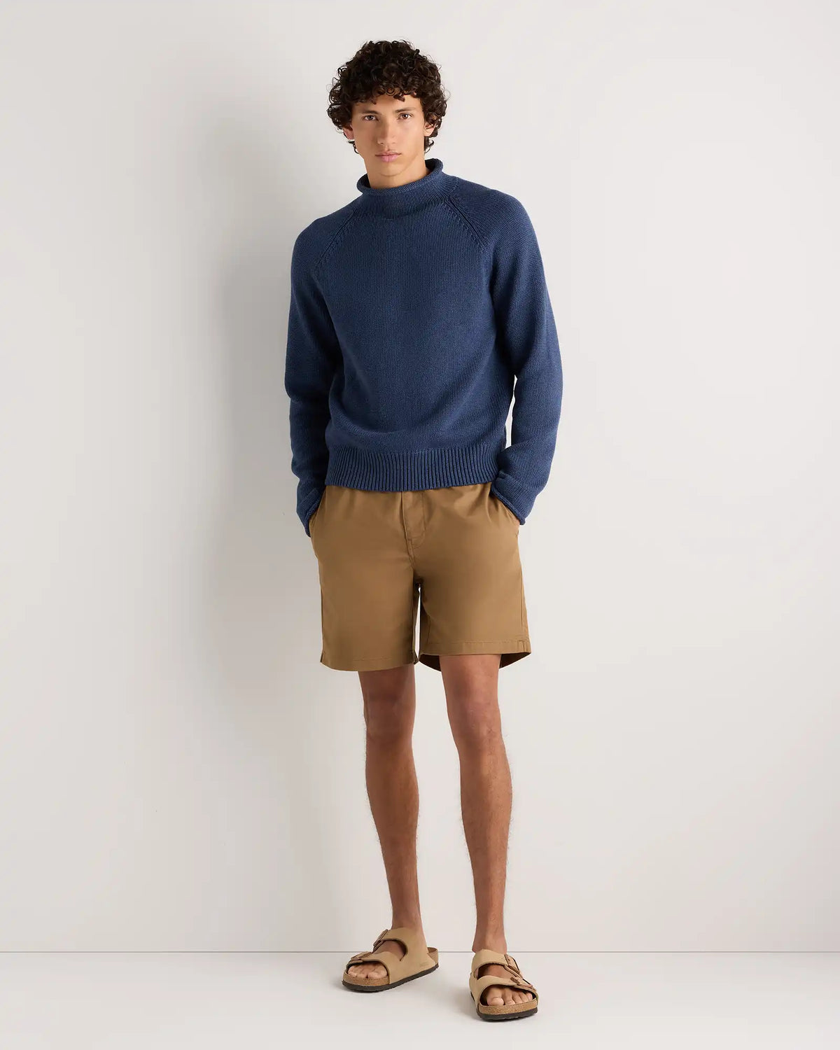100% Organic Cotton Rollneck Sweater