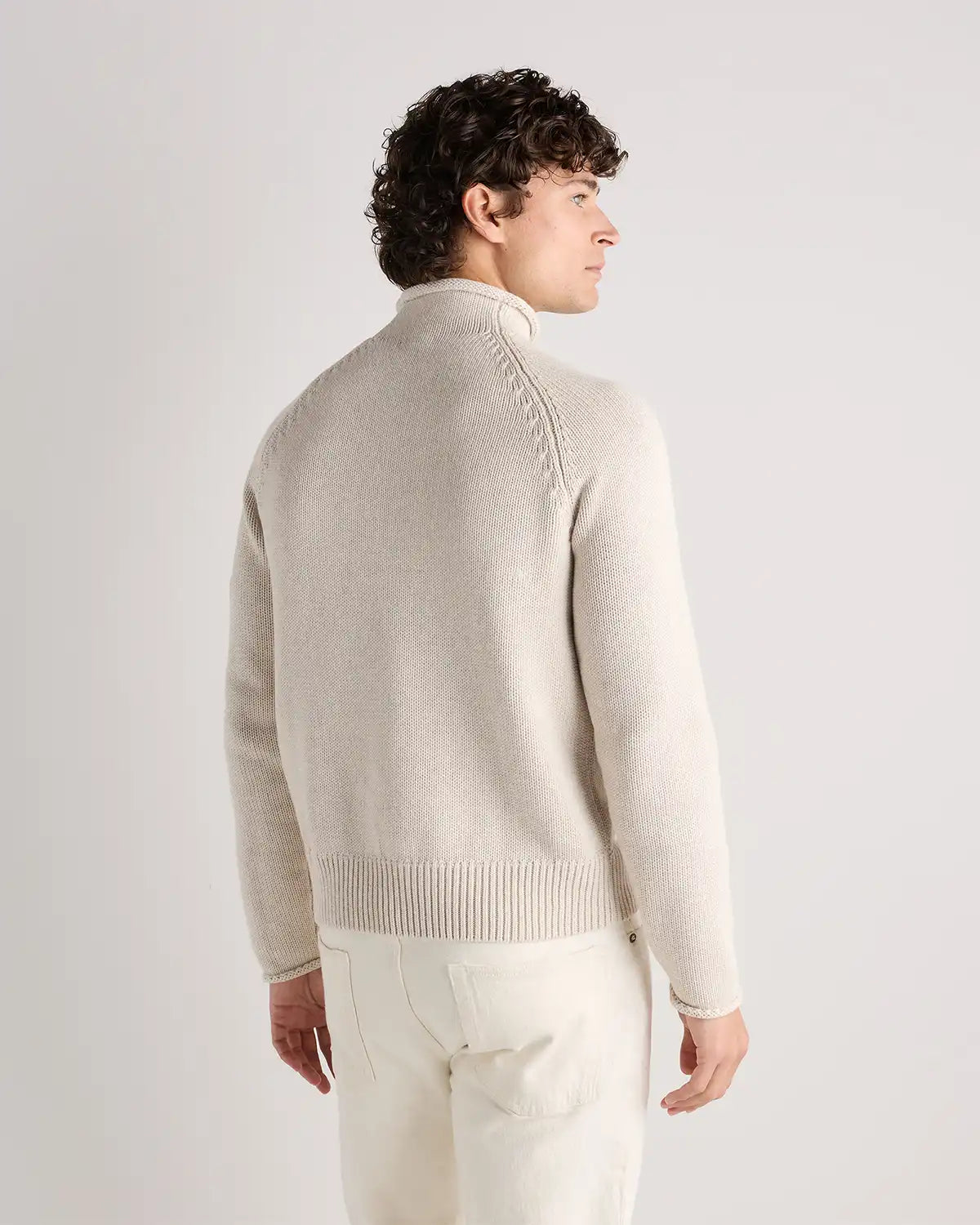 100% Organic Cotton Rollneck Sweater