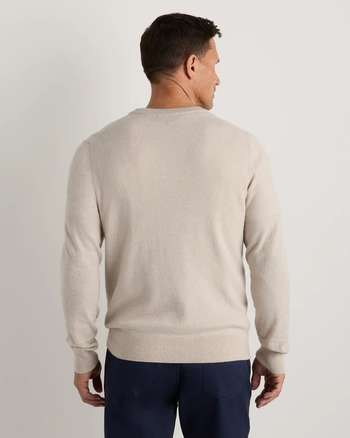 Mongolian Cashmere Henley Sweater