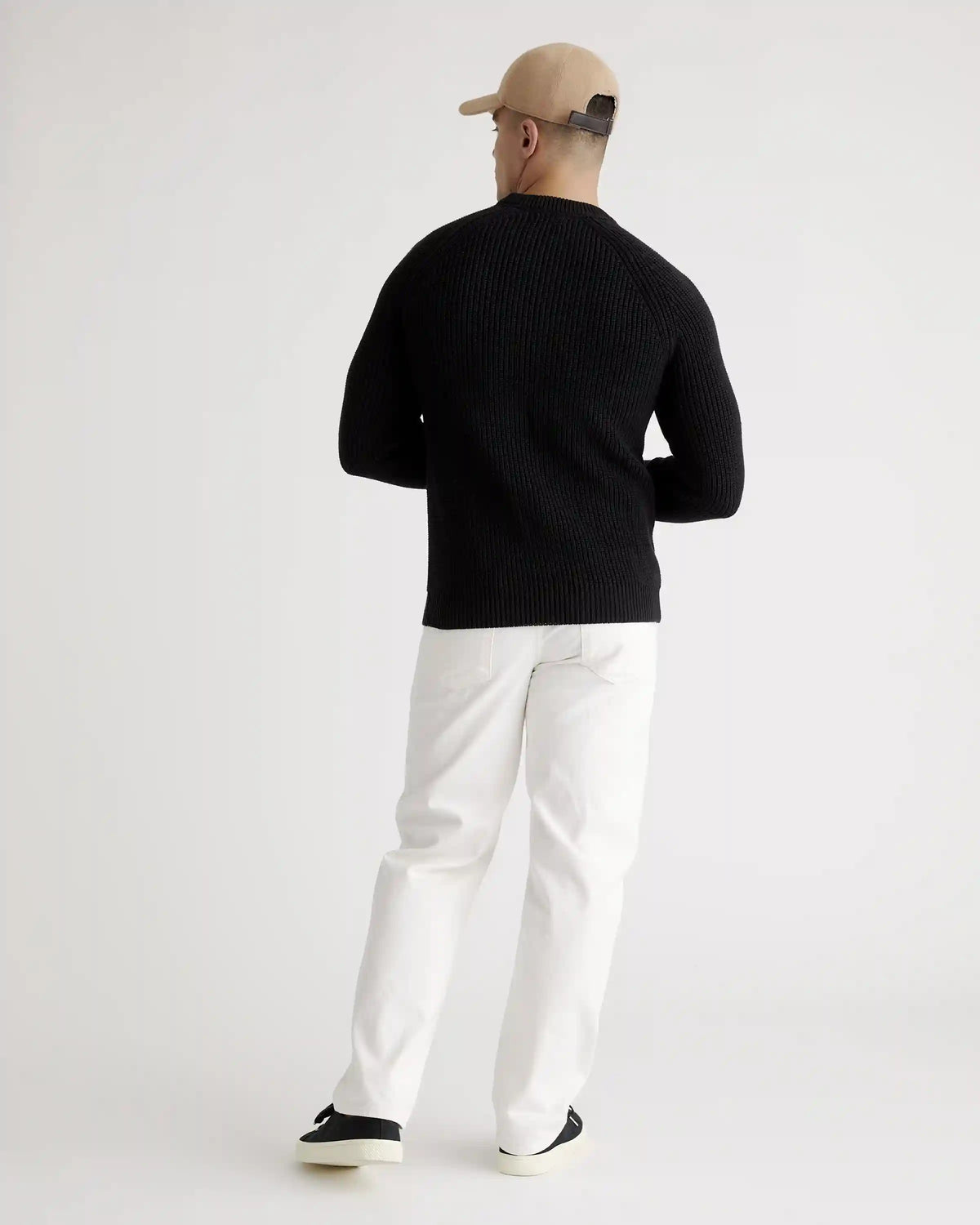 100% Organic Cotton Fisherman Crew Sweater