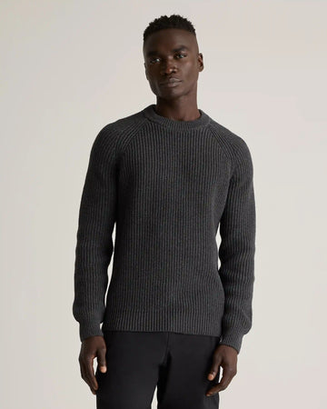 100% Organic Cotton Fisherman Crew Sweater