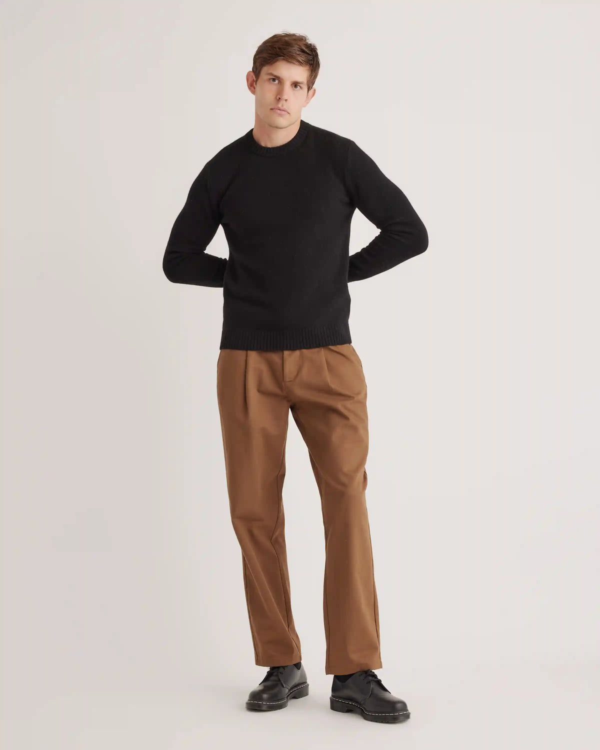 100% Yak Wool Crewneck Sweater