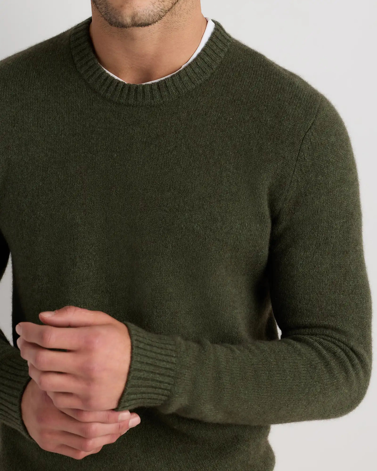 100% Yak Wool Crewneck Sweater
