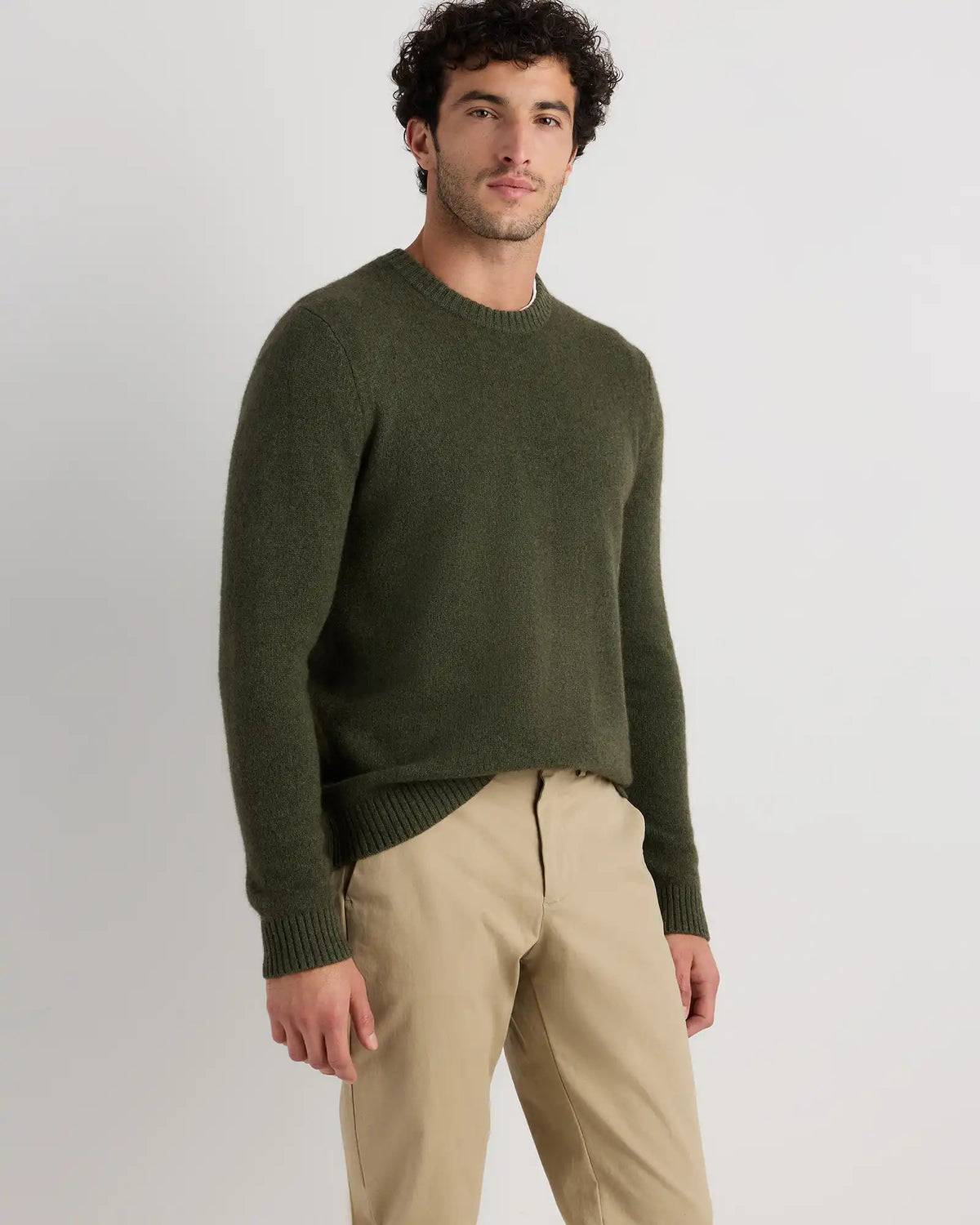 100% Yak Wool Crewneck Sweater
