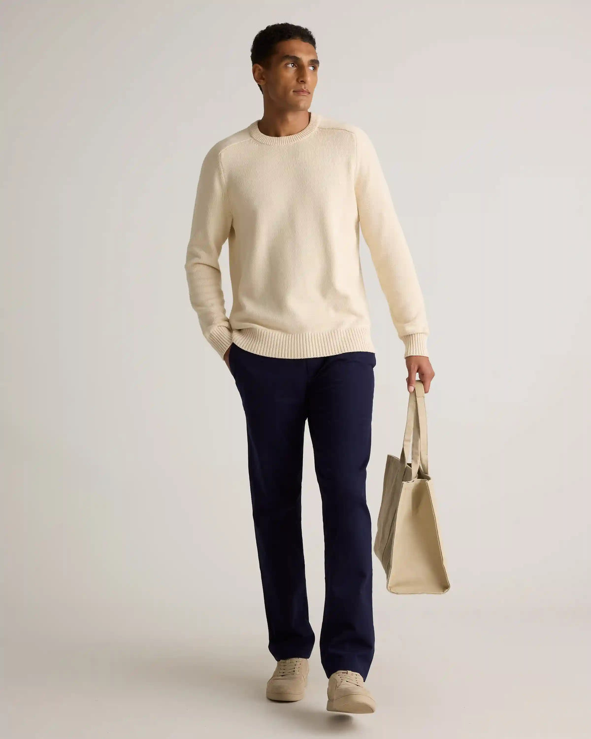 100% Organic Cotton Crewneck Sweater