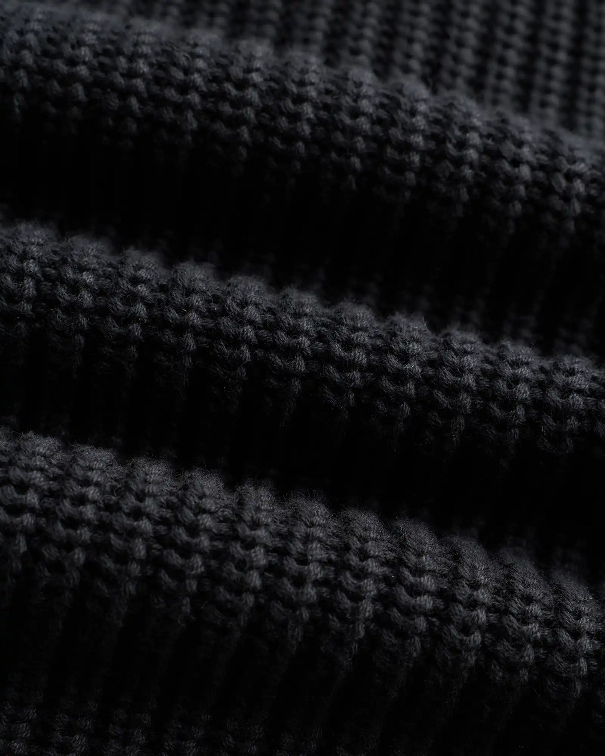 100% Organic Cotton Fisherman Quarter-Zip Sweater