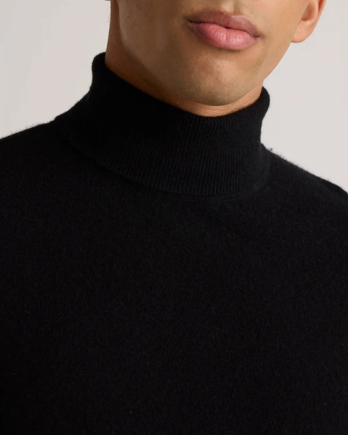 Mongolian Cashmere Turtleneck Sweater
