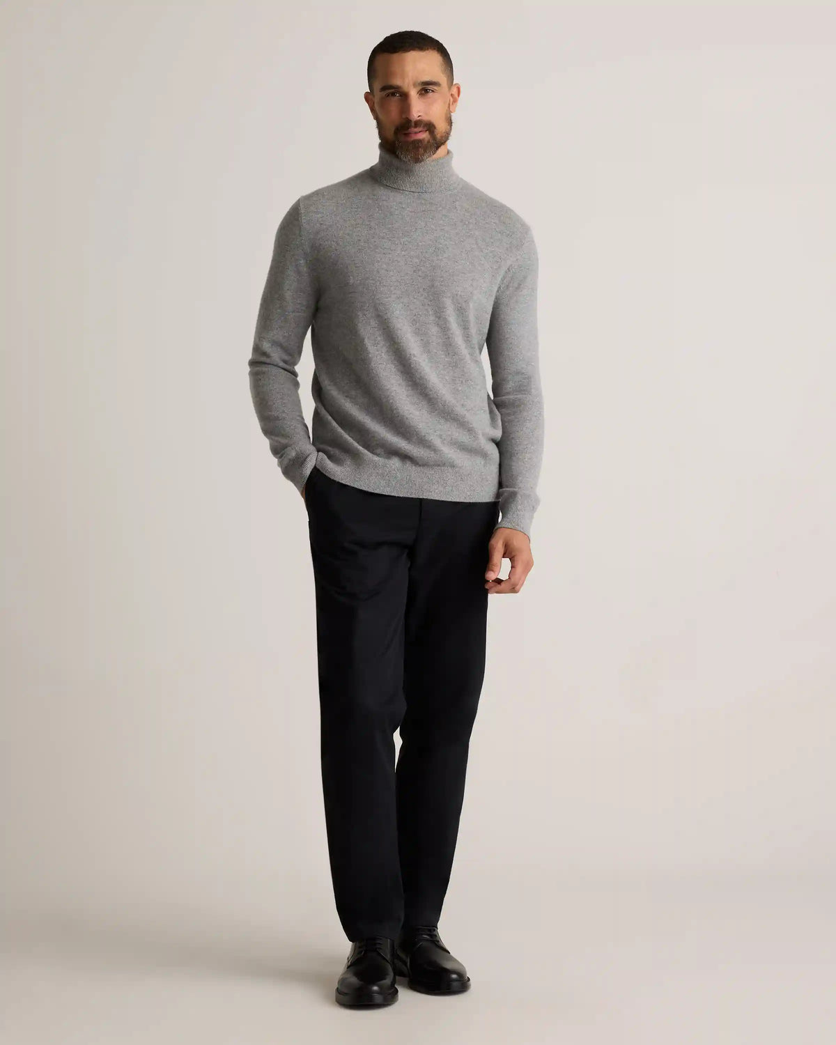 Mongolian Cashmere Turtleneck Sweater