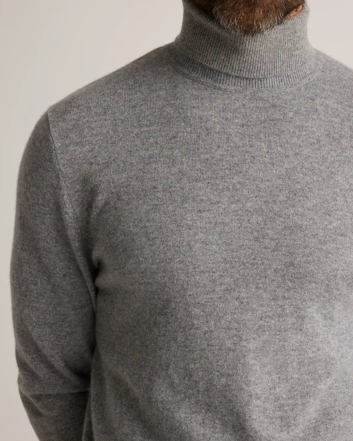 Mongolian Cashmere Turtleneck Sweater