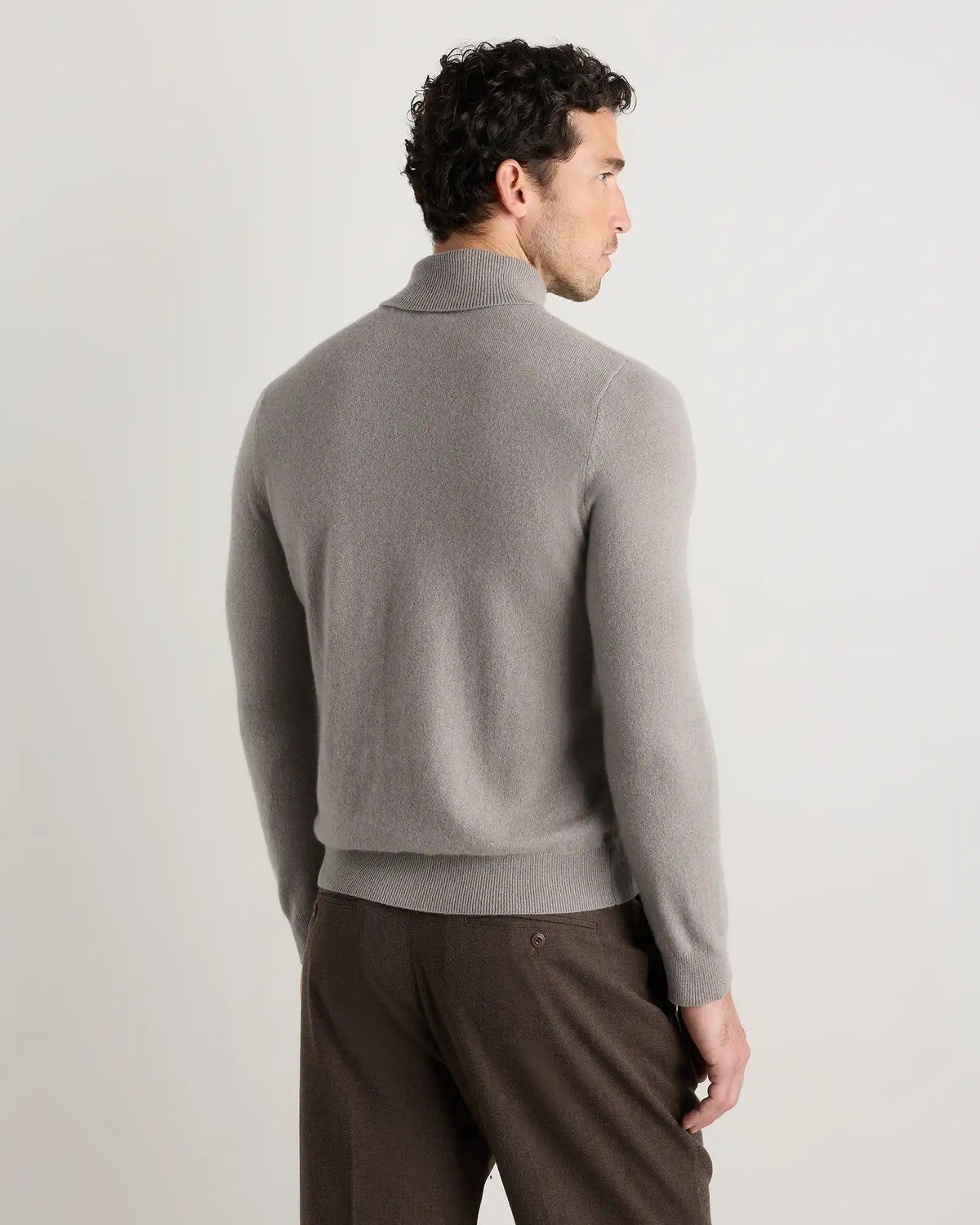 Mongolian Cashmere Turtleneck Sweater