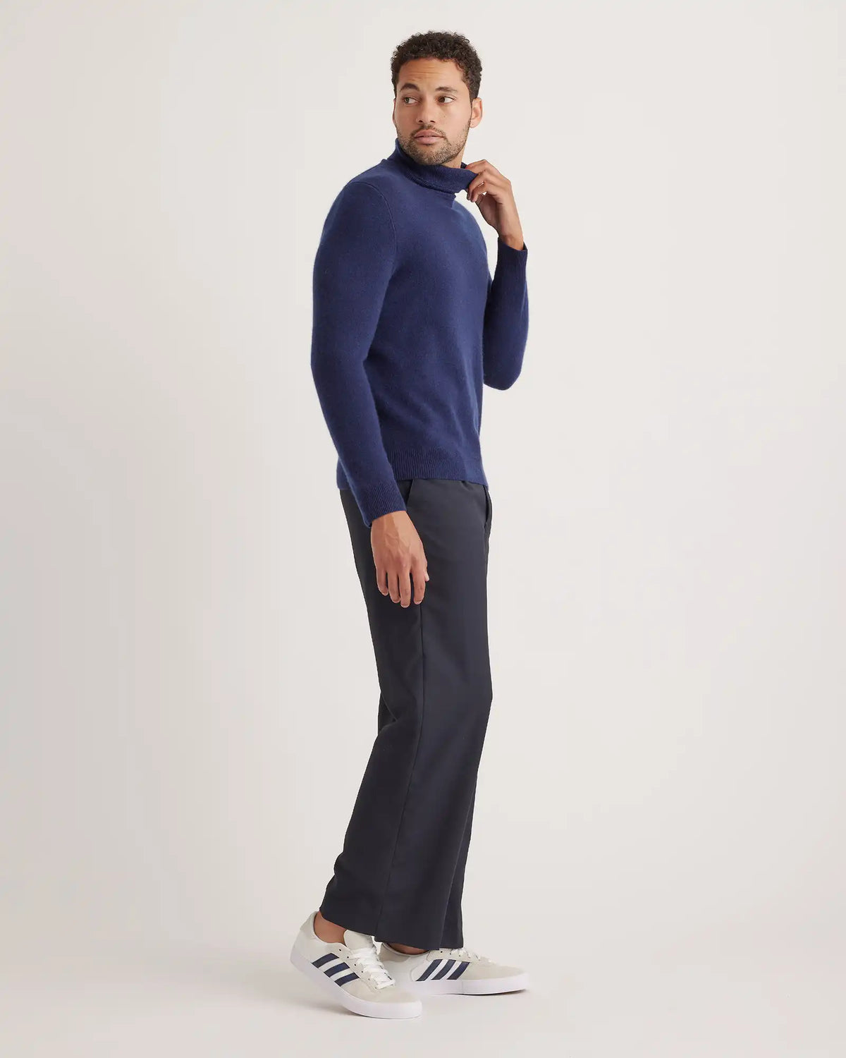 Mongolian Spring Cashmere Turtleneck Sweater