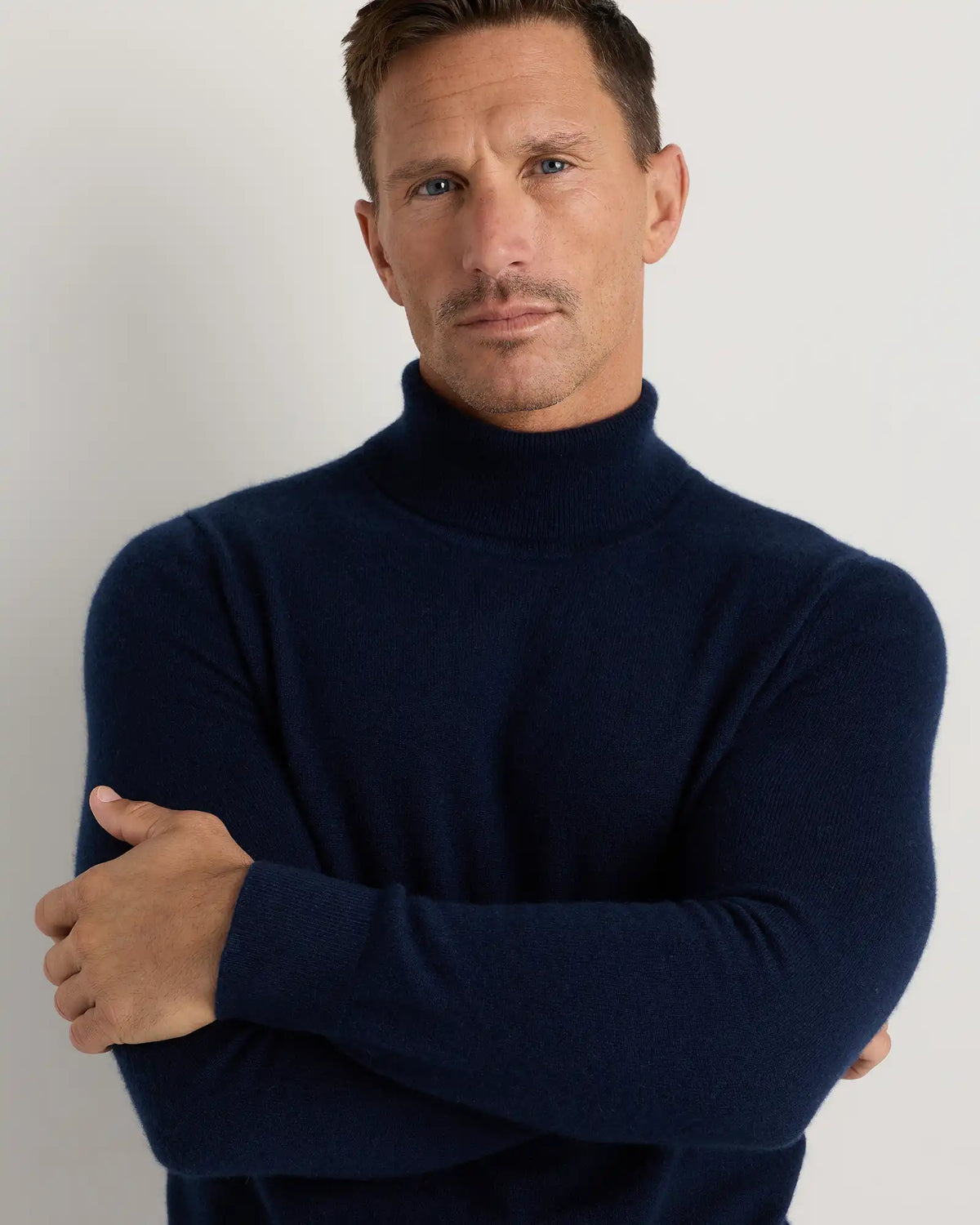 Mongolian Cashmere Turtleneck Sweater