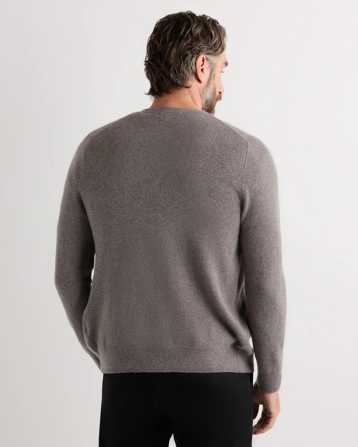Mongolian Cashmere Cardigan Sweater