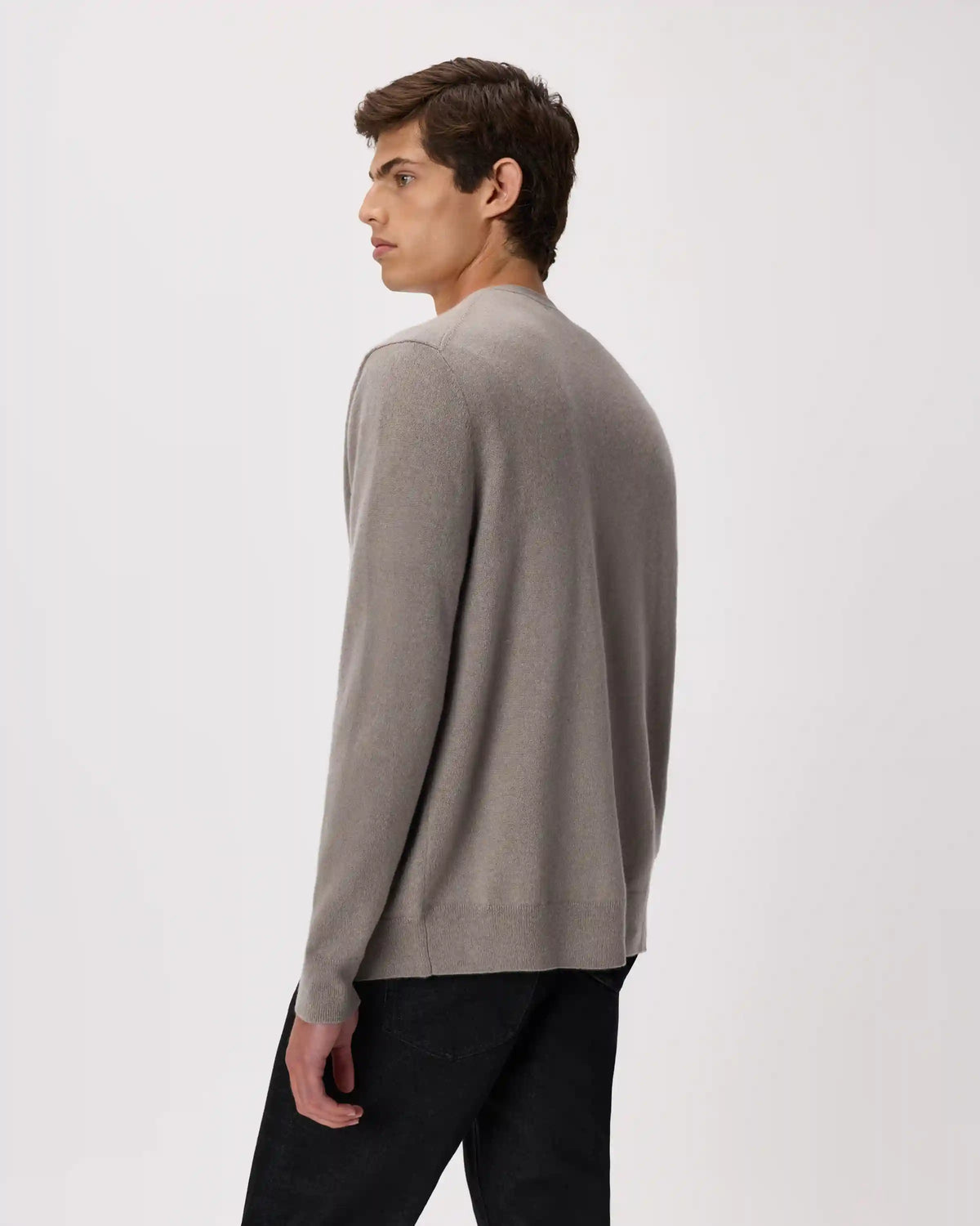 Mongolian Cashmere Cardigan Sweater