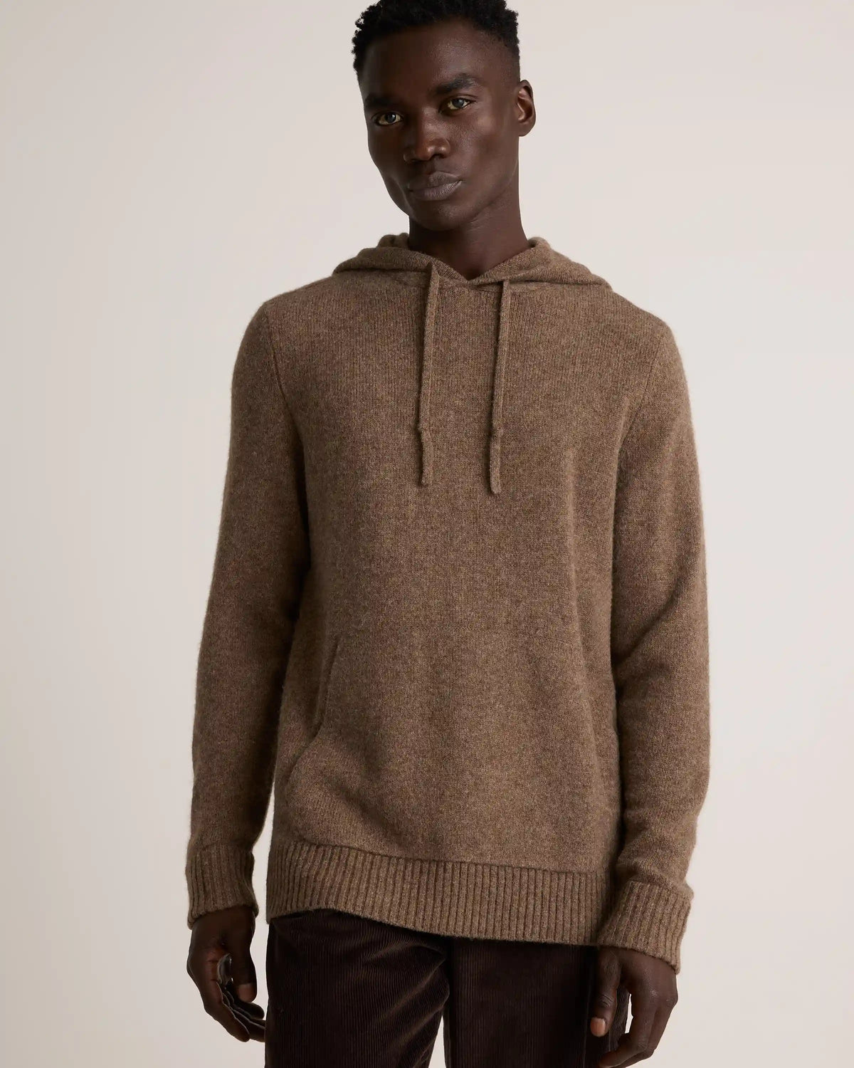 100% Yak Wool Pullover Hoodie