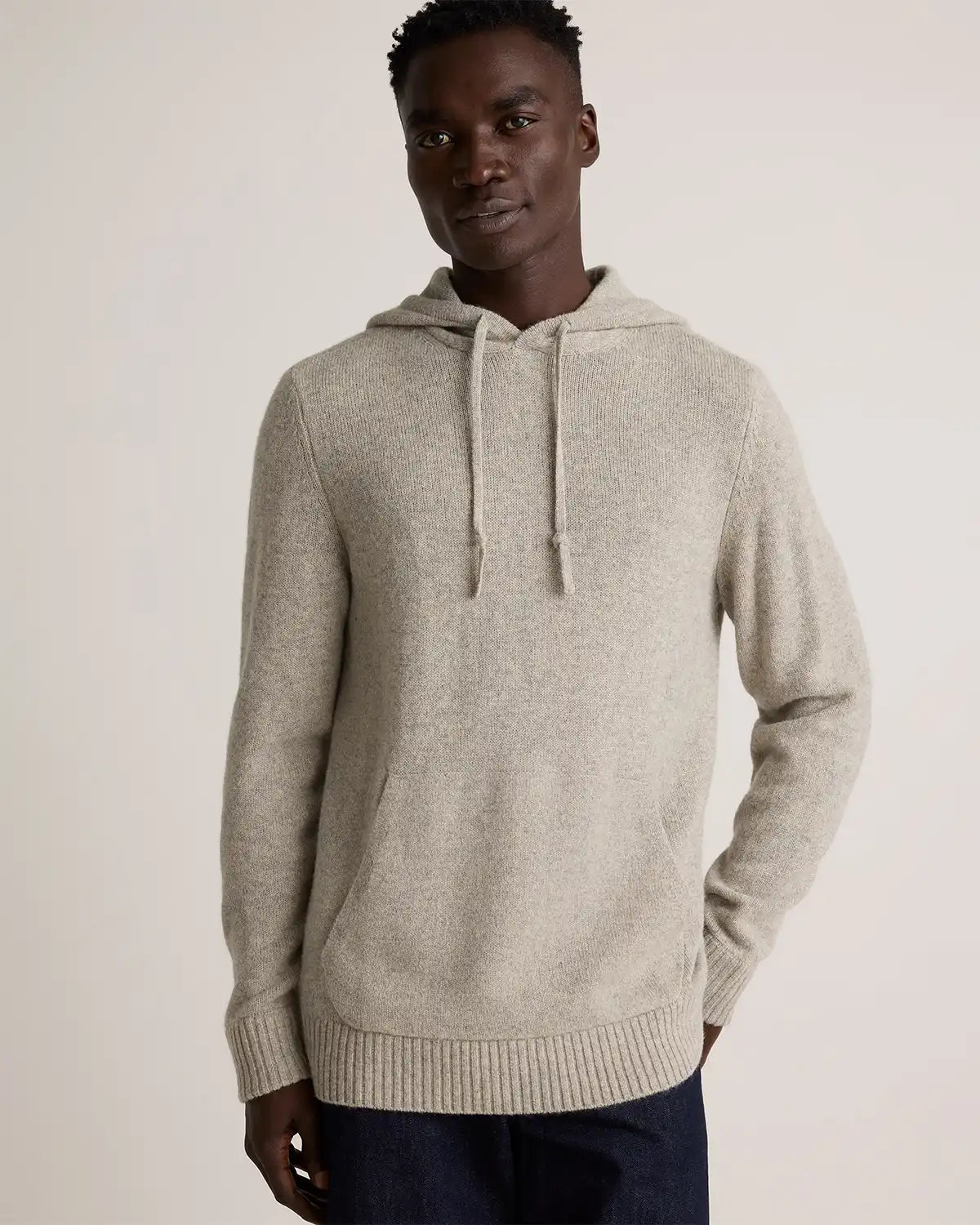 100% Yak Wool Pullover Hoodie