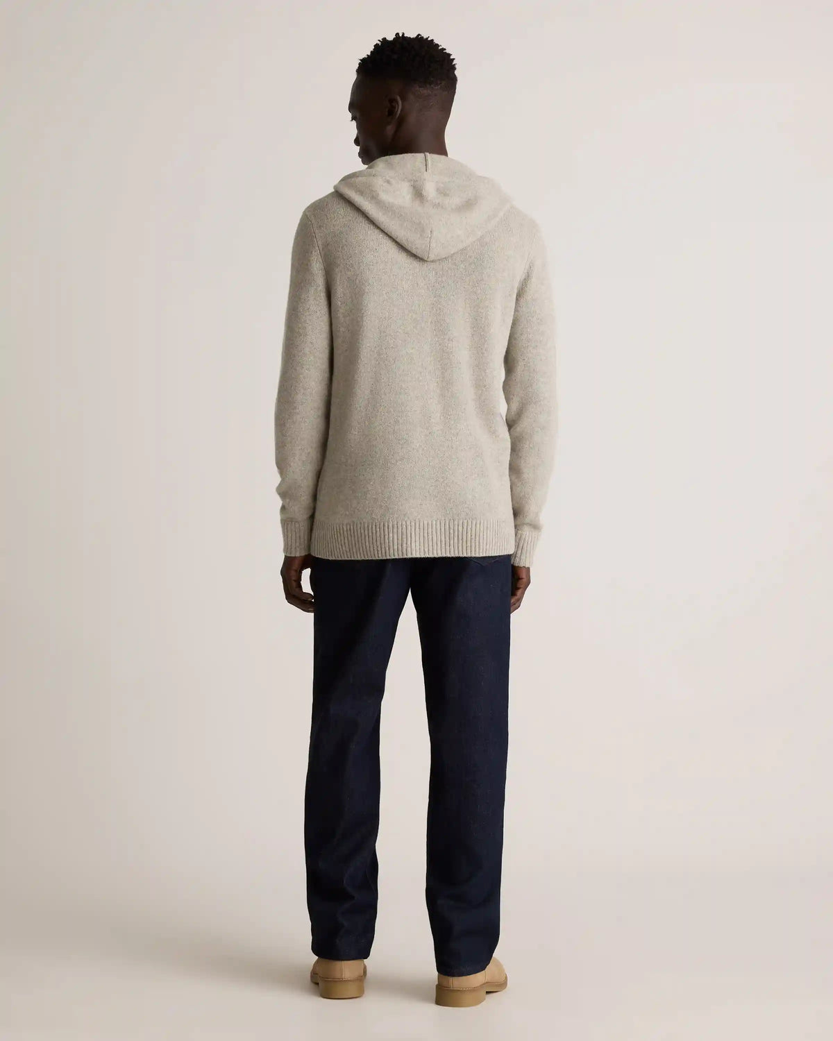 100% Yak Wool Pullover Hoodie