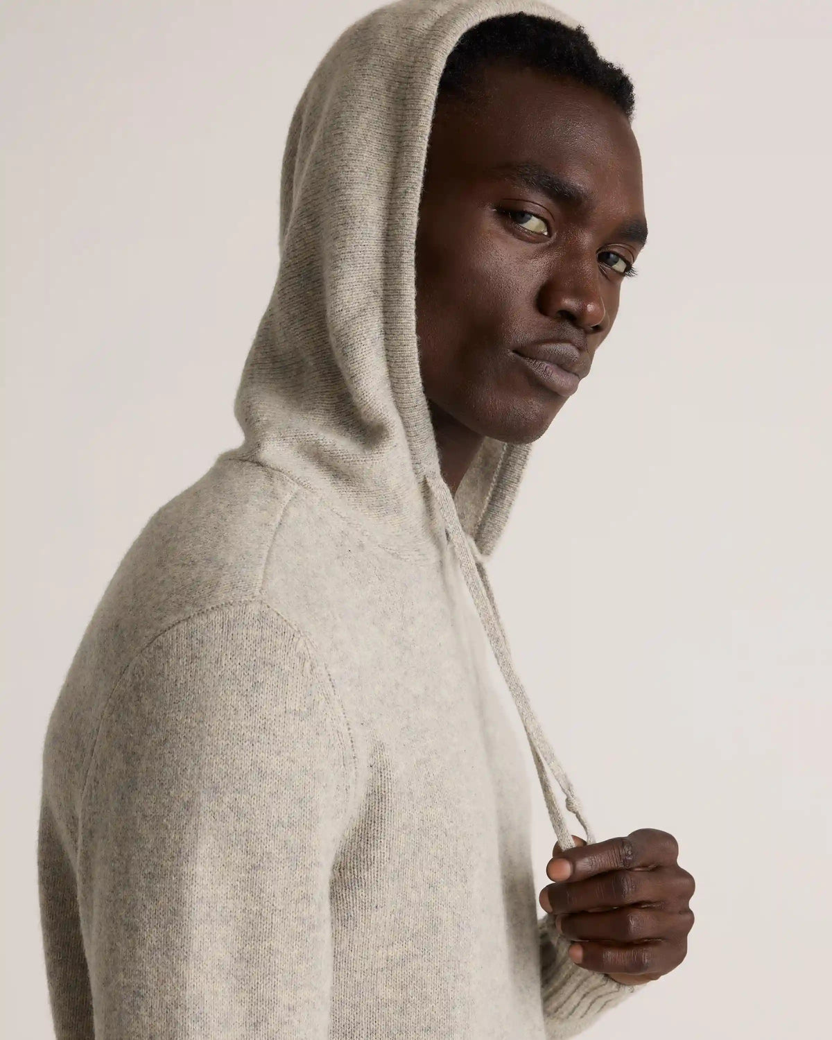 100% Yak Wool Pullover Hoodie