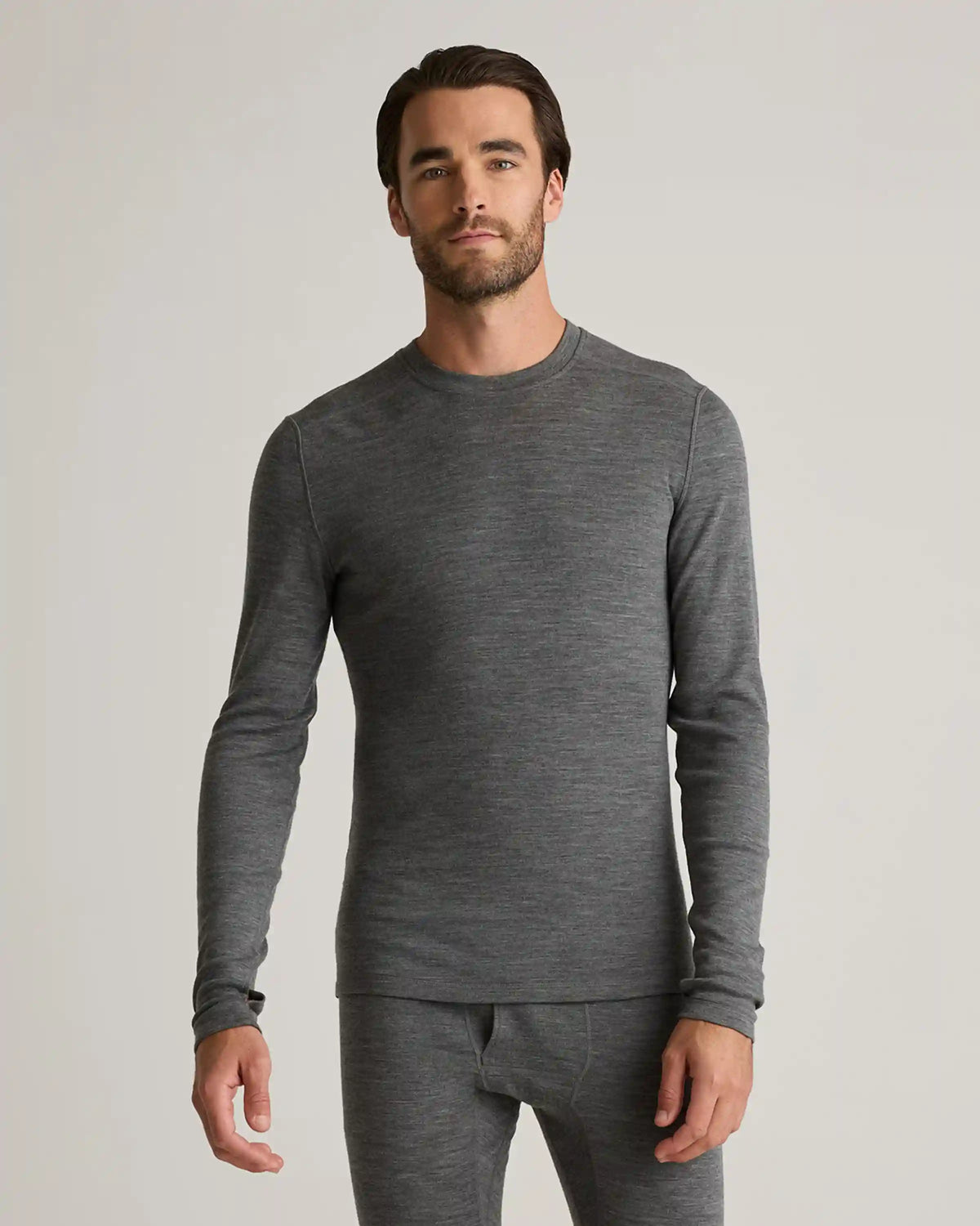 100% Merino Wool Cold Weather Base Layer Crew