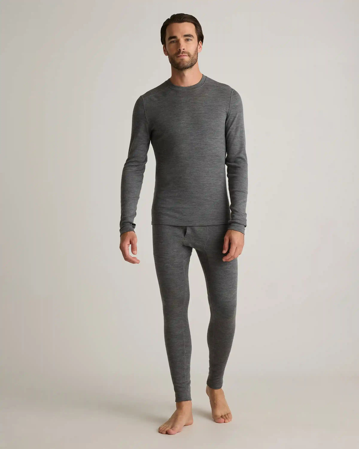 100% Merino Wool Cold Weather Base Layer Crew