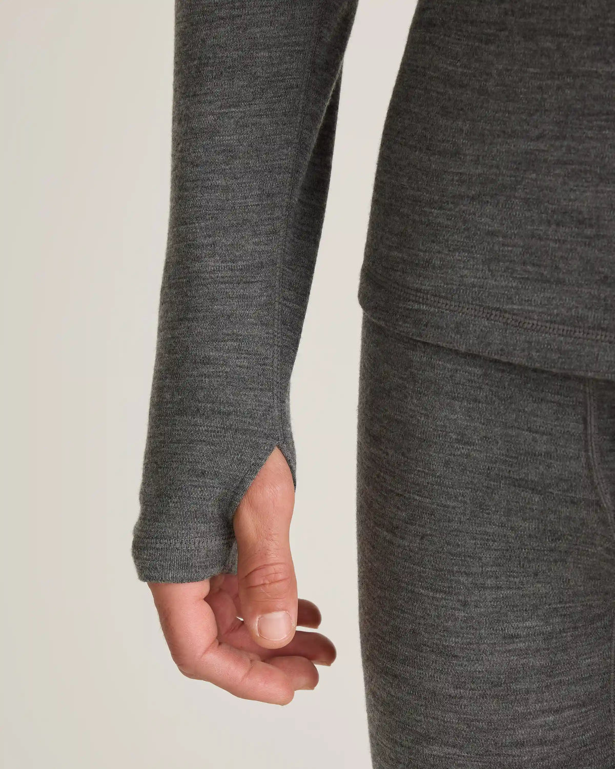 100% Merino Wool Cold Weather Base Layer Crew