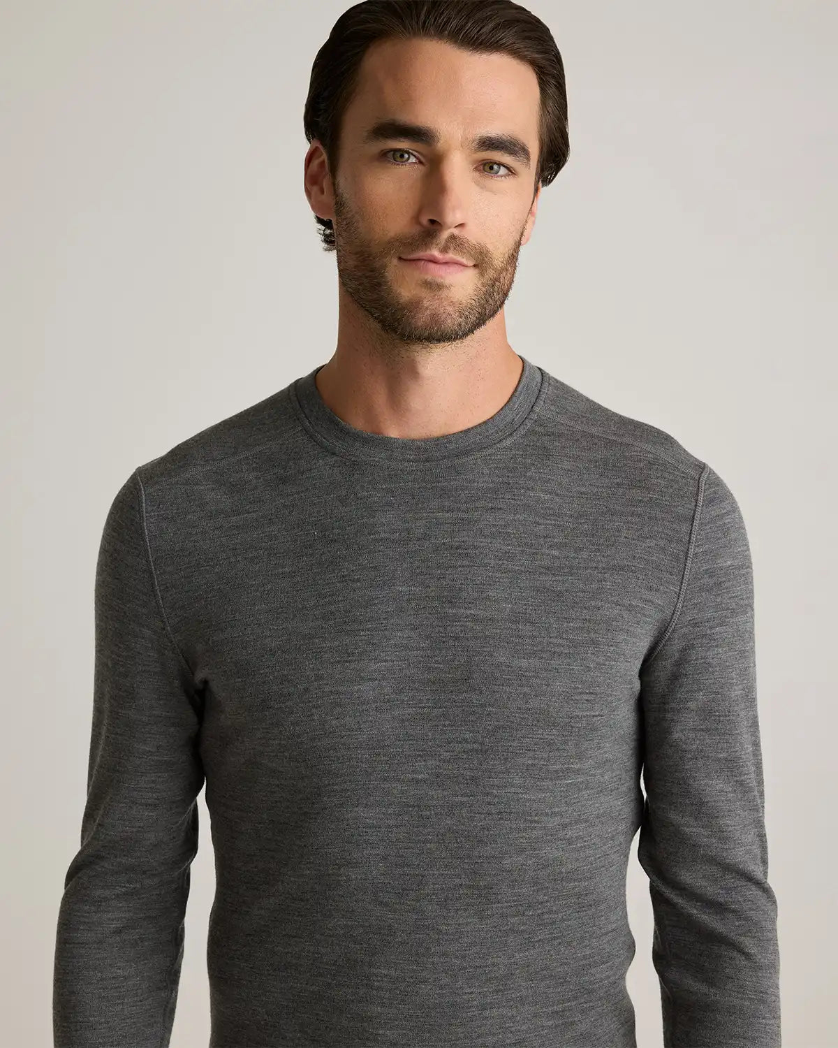 100% Merino Wool Cold Weather Base Layer Crew