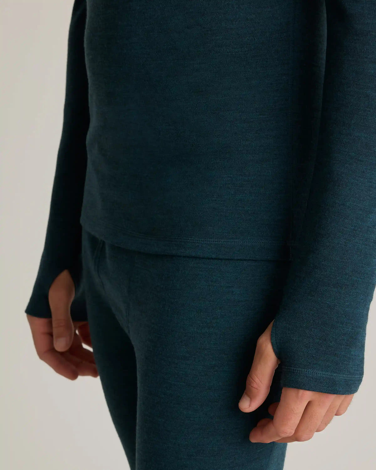 100% Merino Wool Cold Weather Base Layer Crew