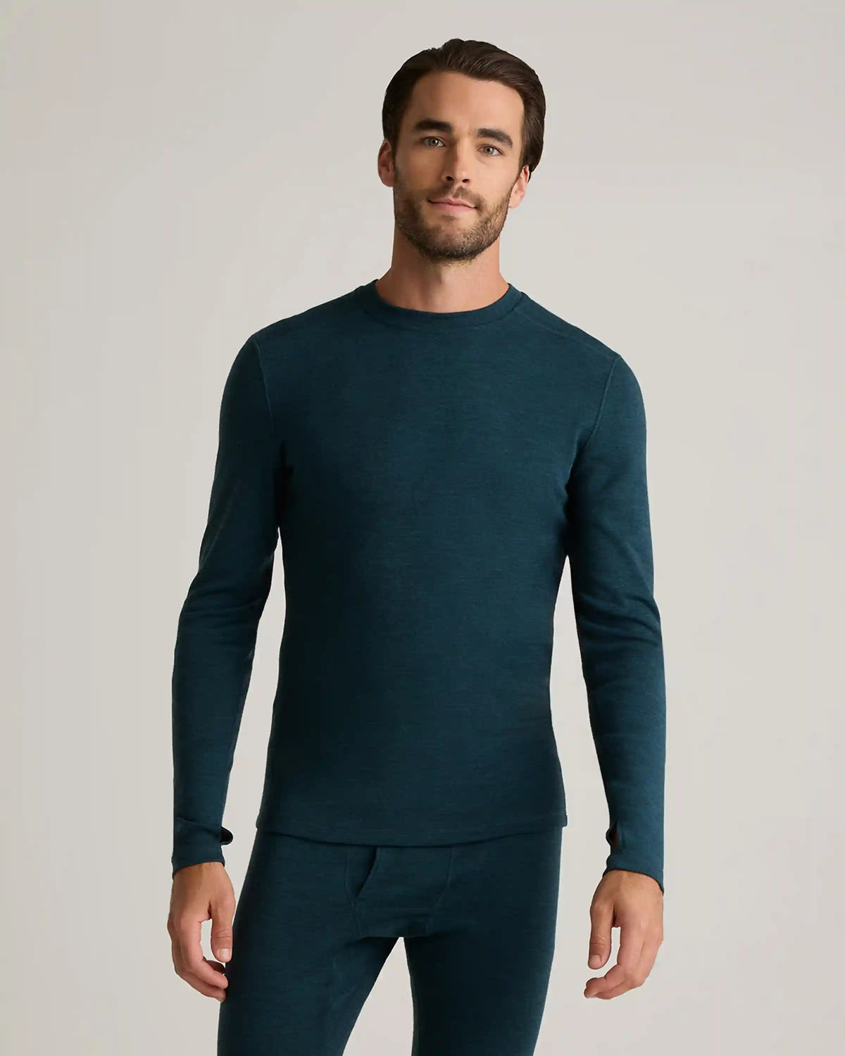 100% Merino Wool Cold Weather Base Layer Crew