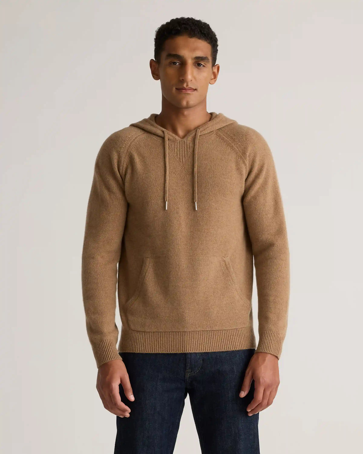 Mongolian Cashmere Pullover Hoodie