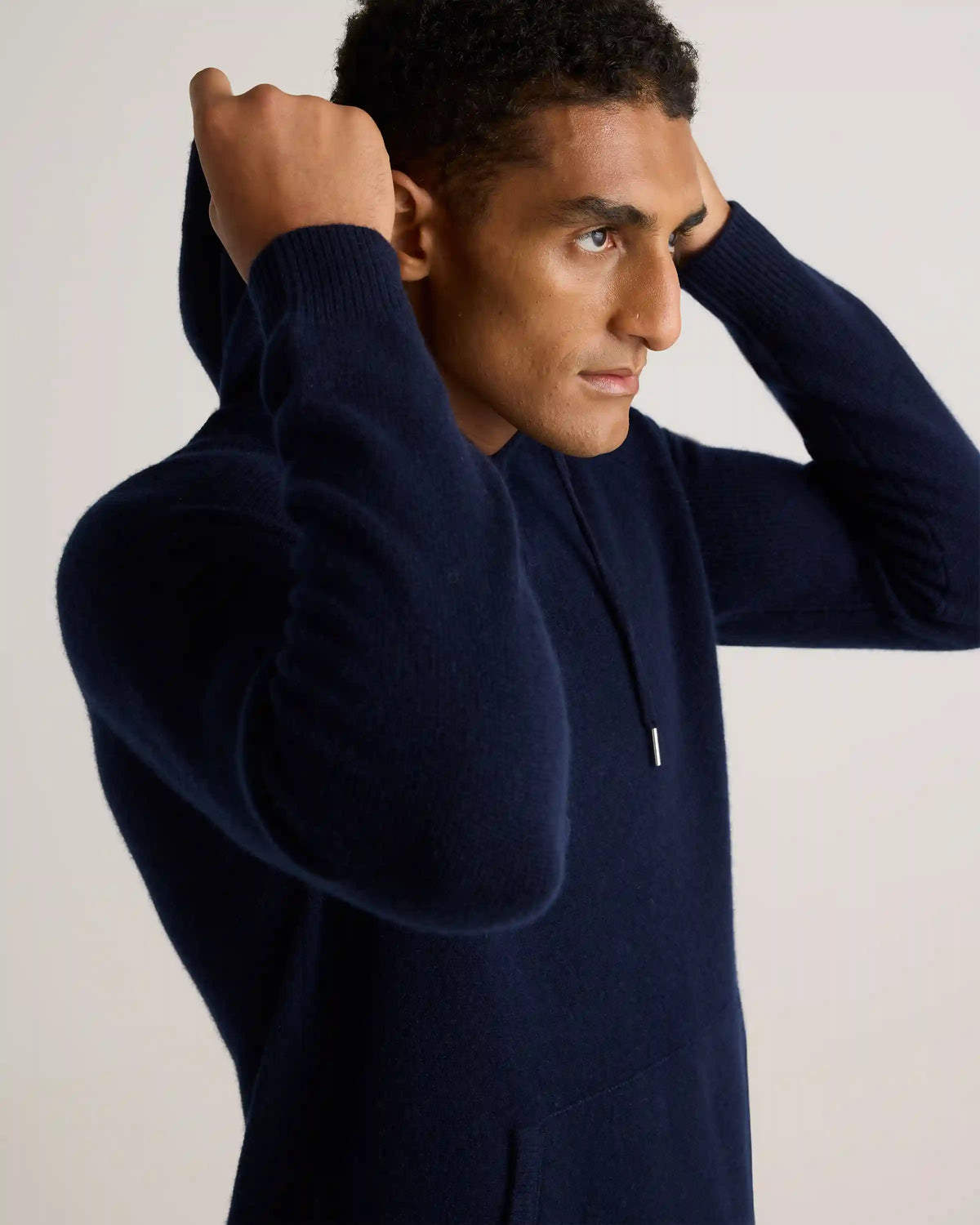 Mongolian Cashmere Pullover Hoodie