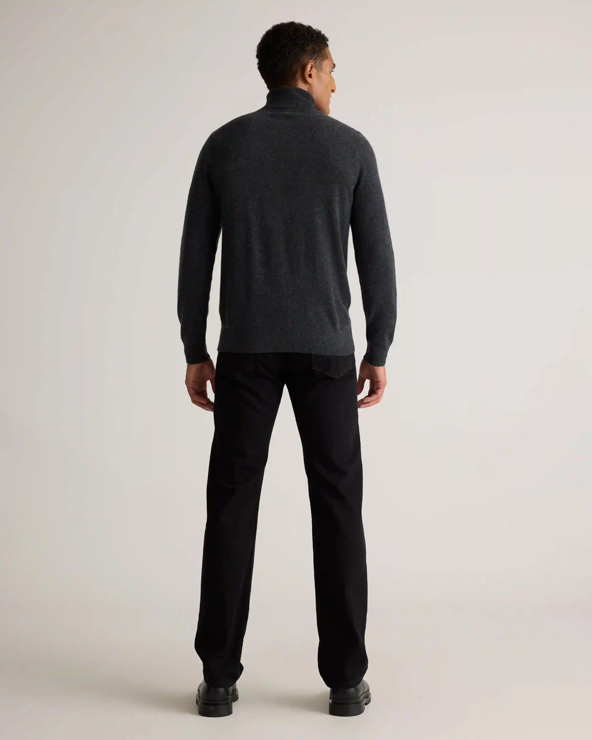 Mongolian Cashmere Turtleneck Sweater