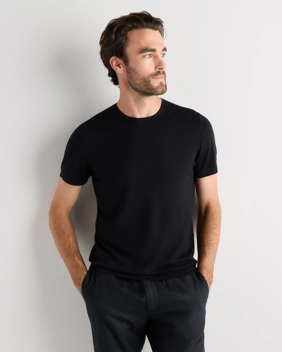 100% Superfine Mongolian Cashmere Tee
