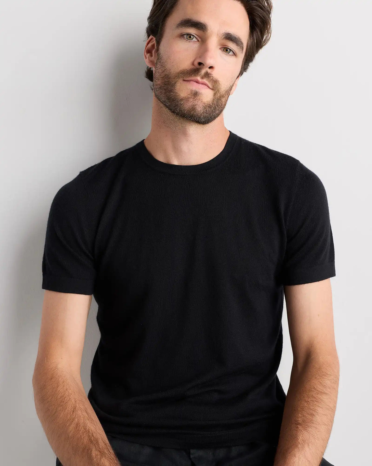 100% Superfine Mongolian Cashmere Tee