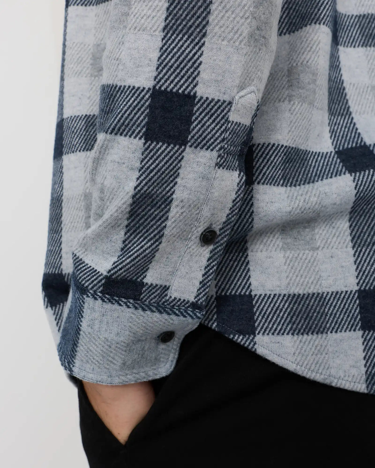 Stretch Sweater Fleece Shirt