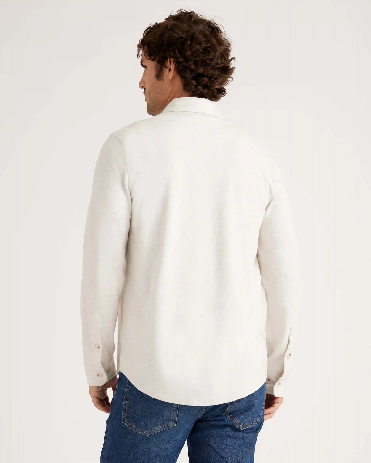 Stretch Sweater Fleece Shirt