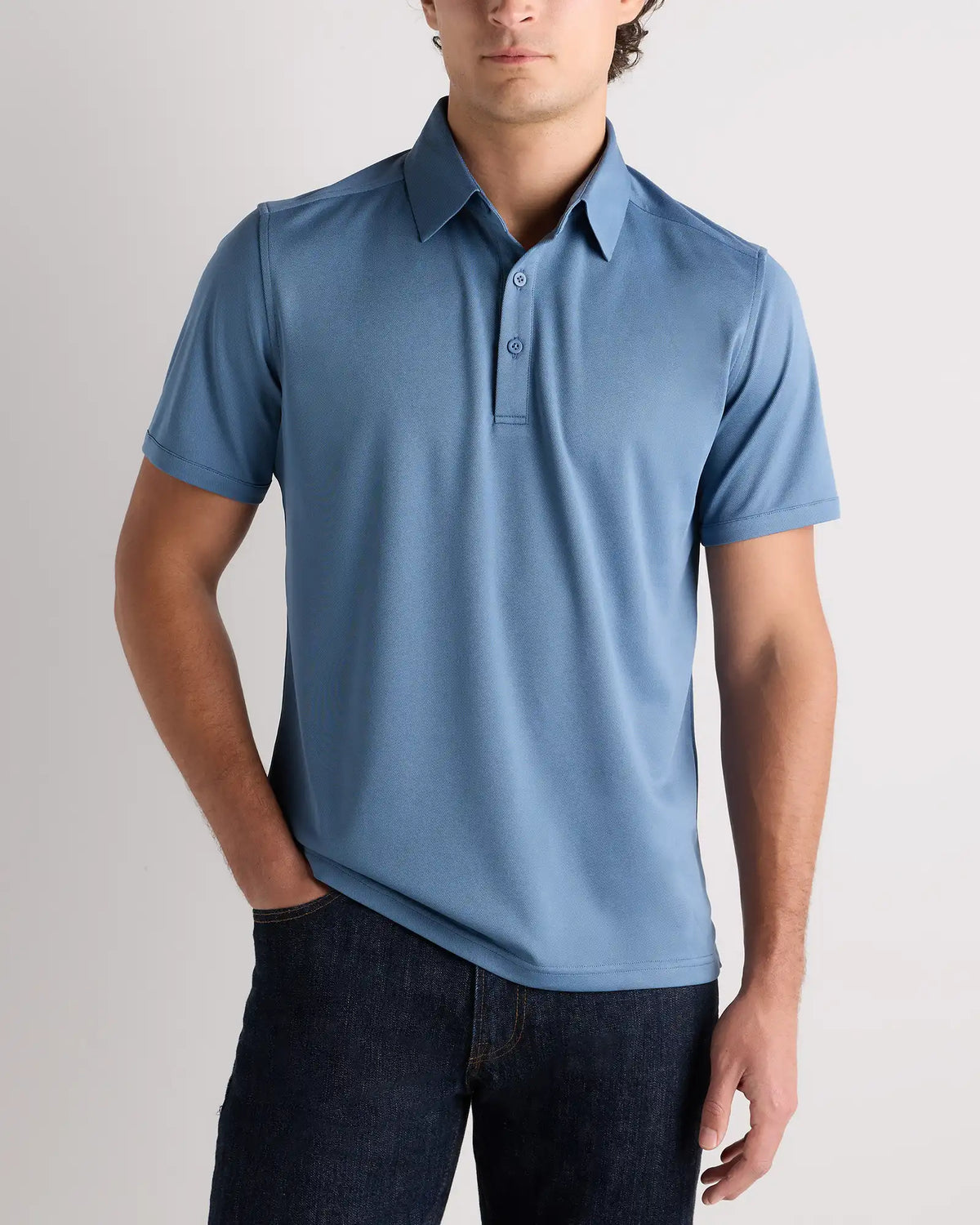 Commuter Stretch Pique Polo
