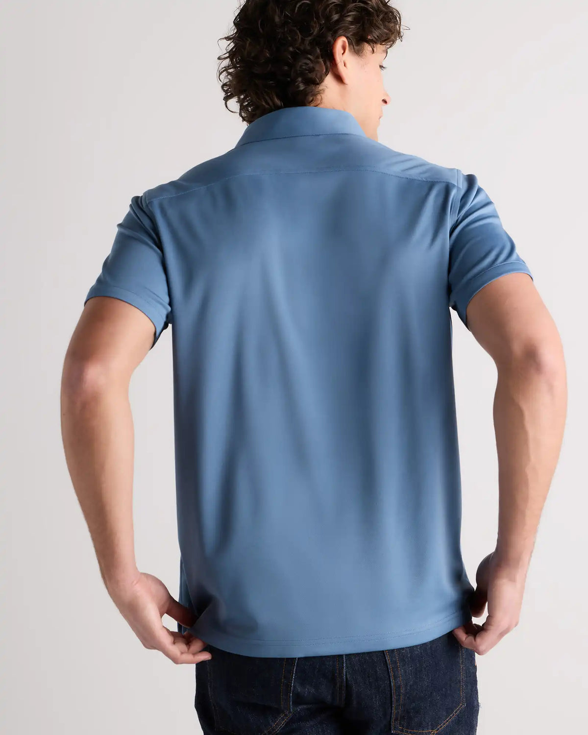 Commuter Stretch Pique Polo
