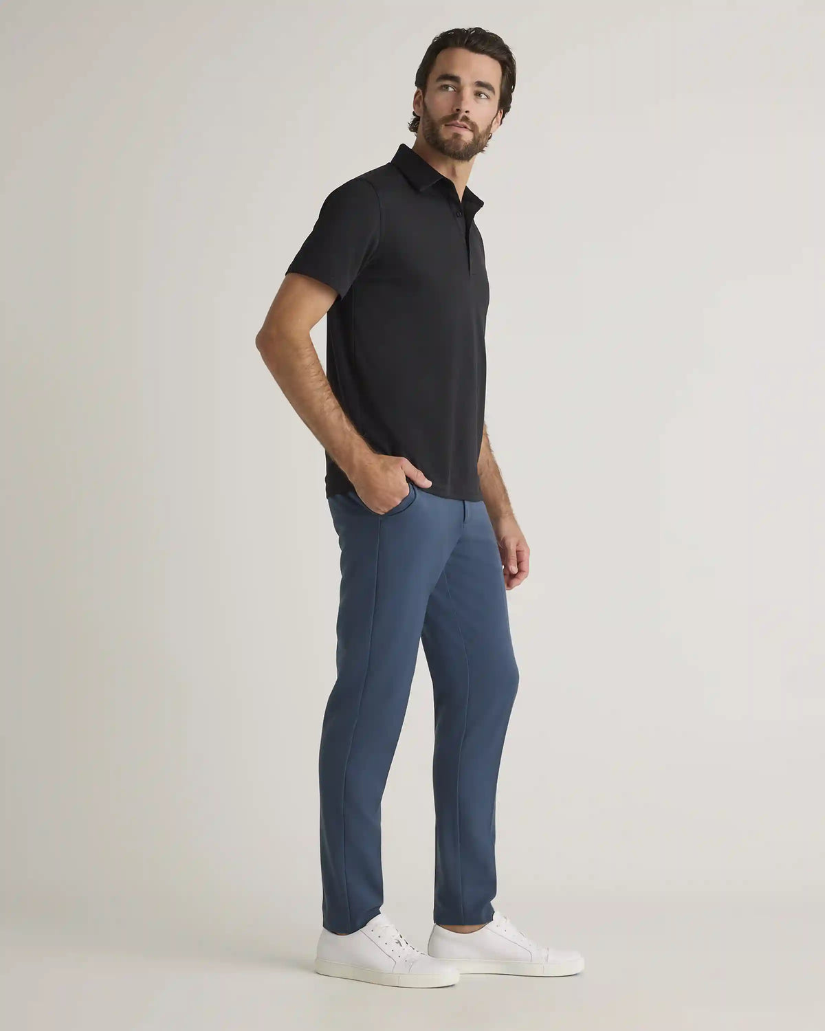Commuter Stretch Pique Polo