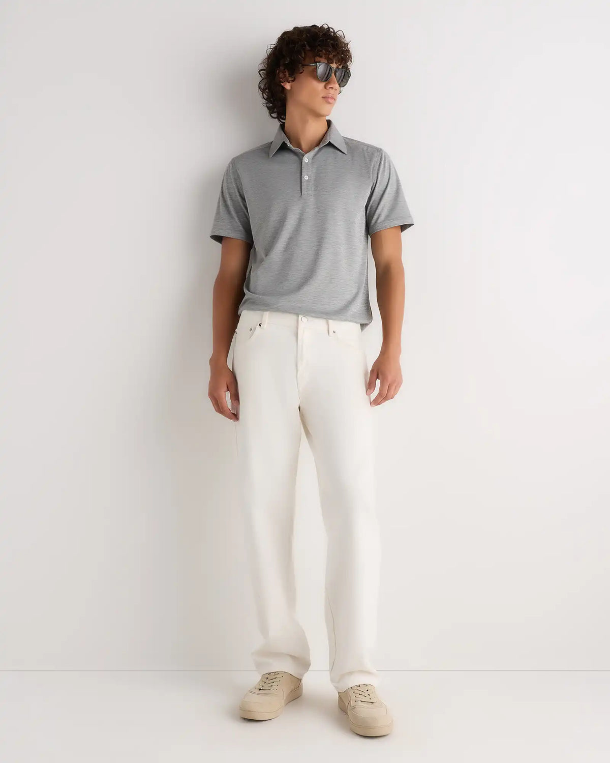 Commuter Stretch Pique Polo
