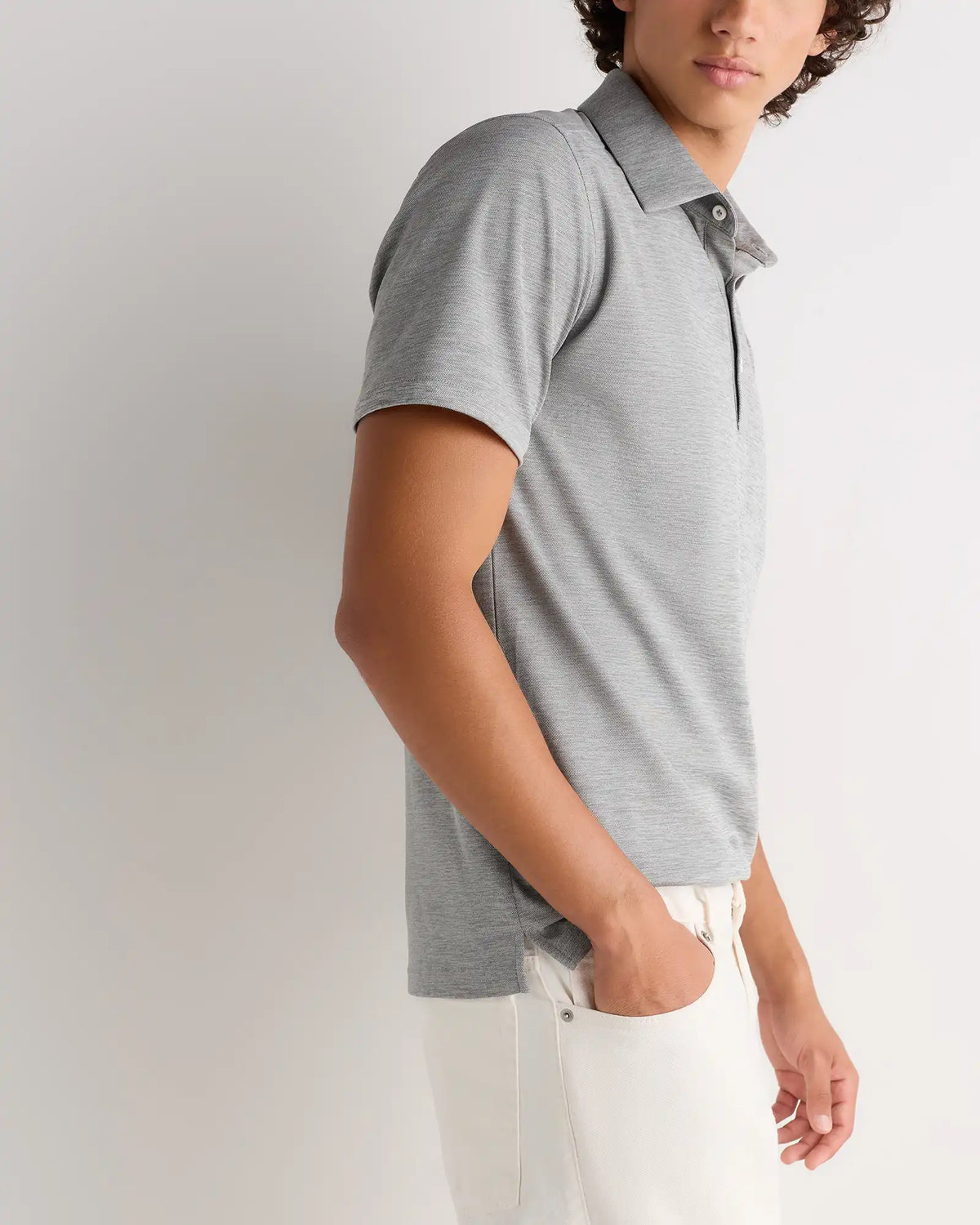 Commuter Stretch Pique Polo