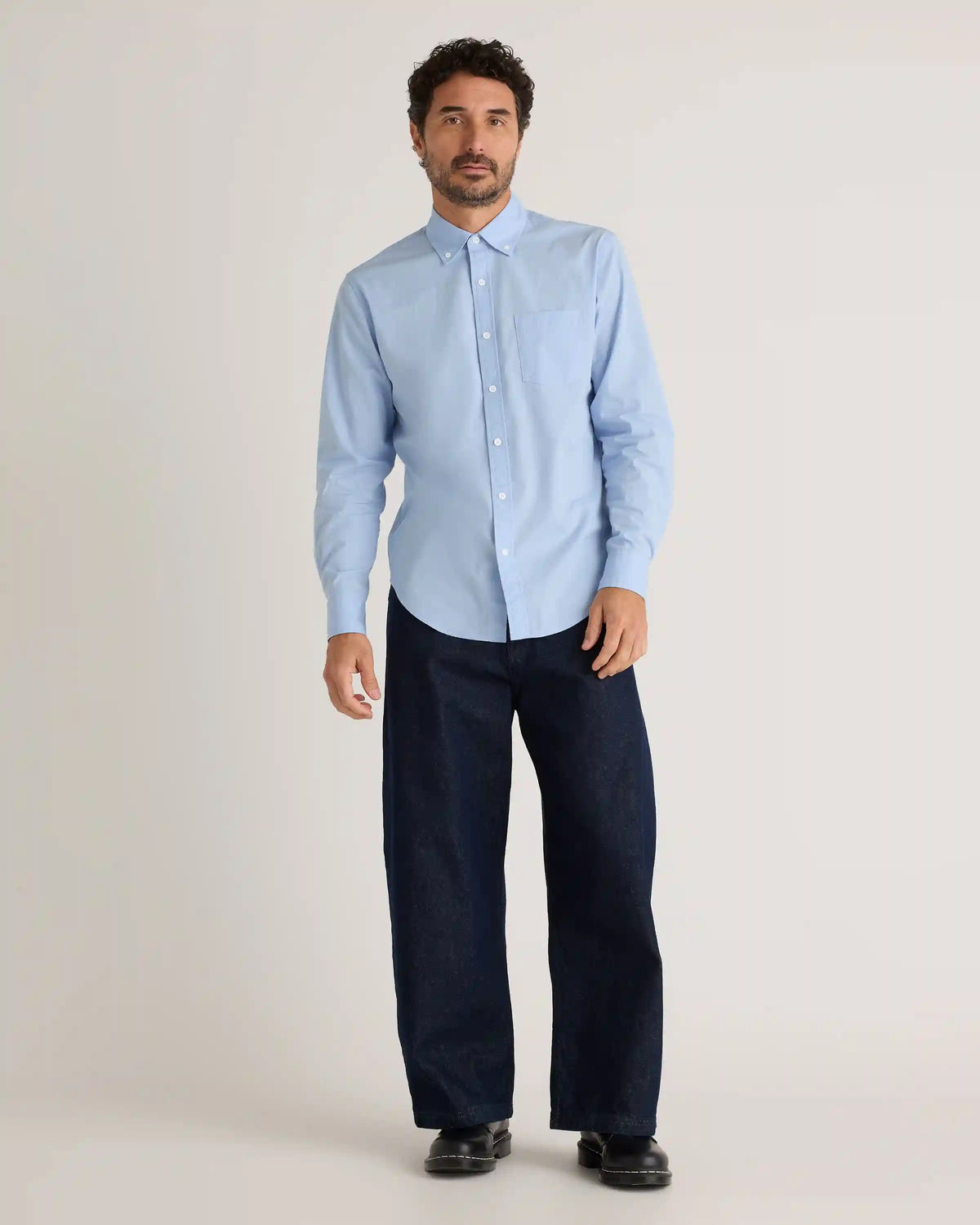 Organic Cotton Stretch Poplin Shirt