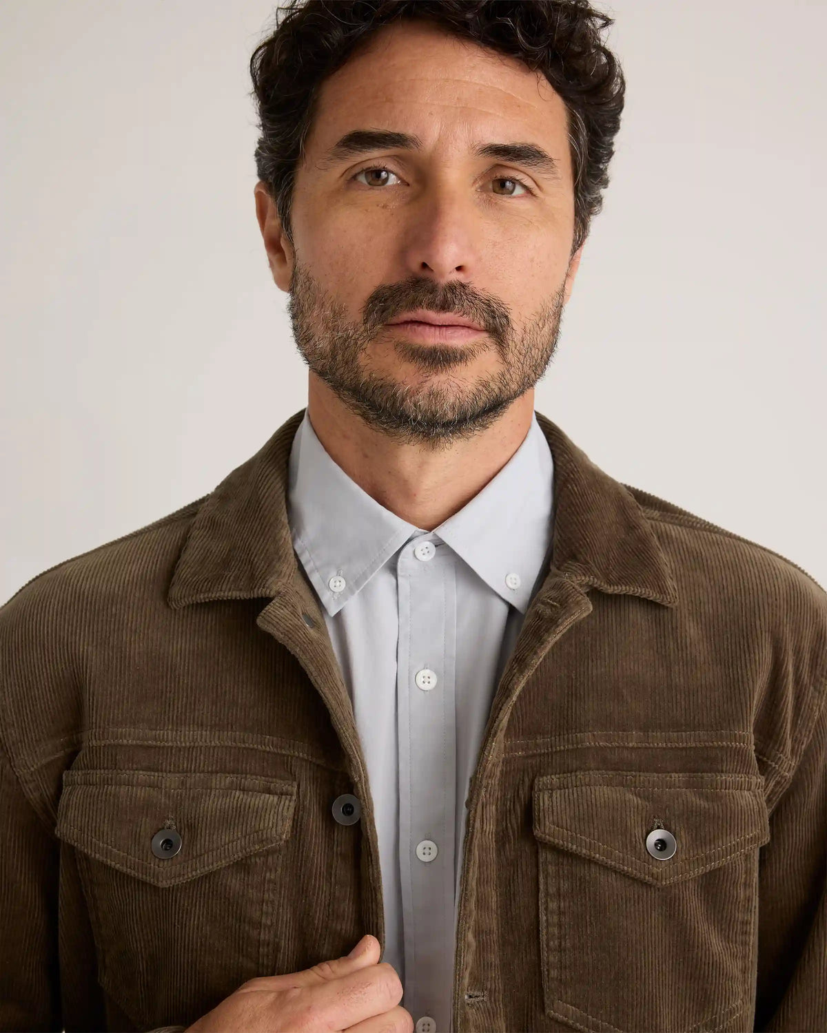 Organic Cotton Stretch Poplin Shirt