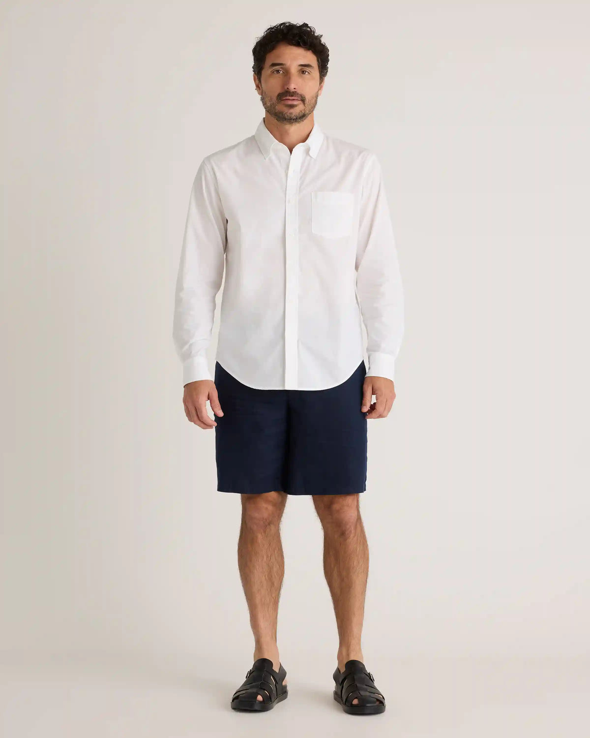 Organic Cotton Stretch Poplin Shirt