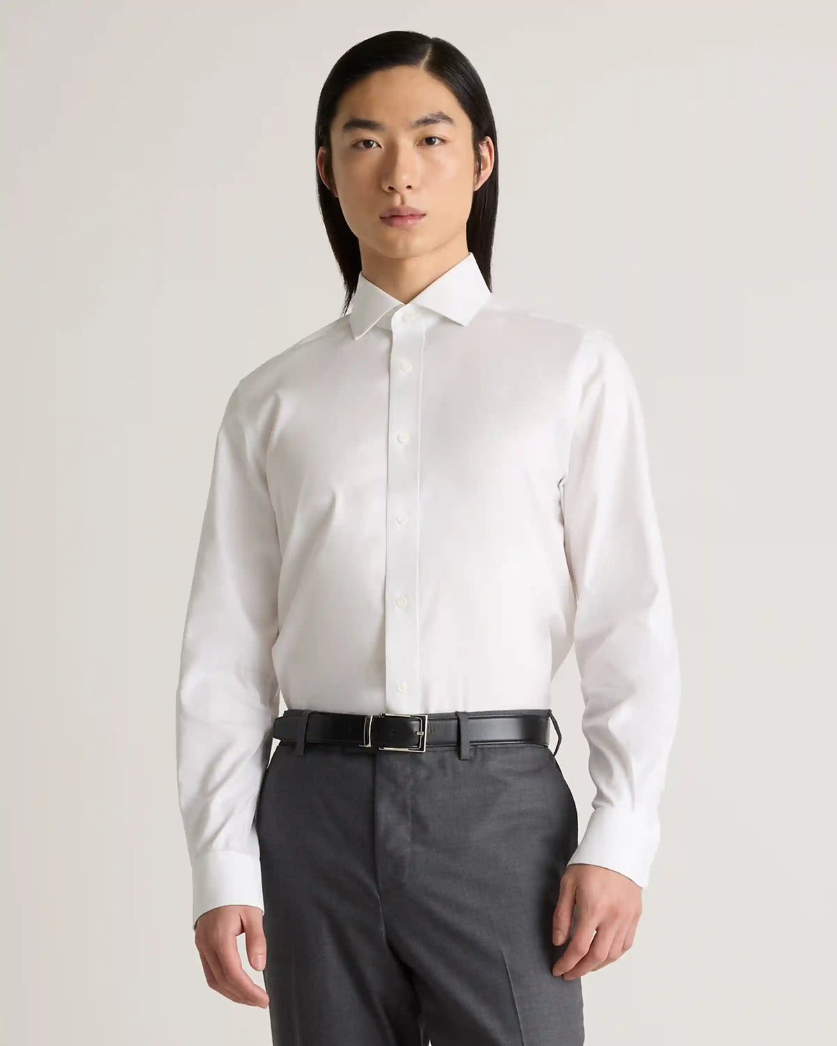 Organic Cotton Royal Oxford Non-Iron Dress Shirt