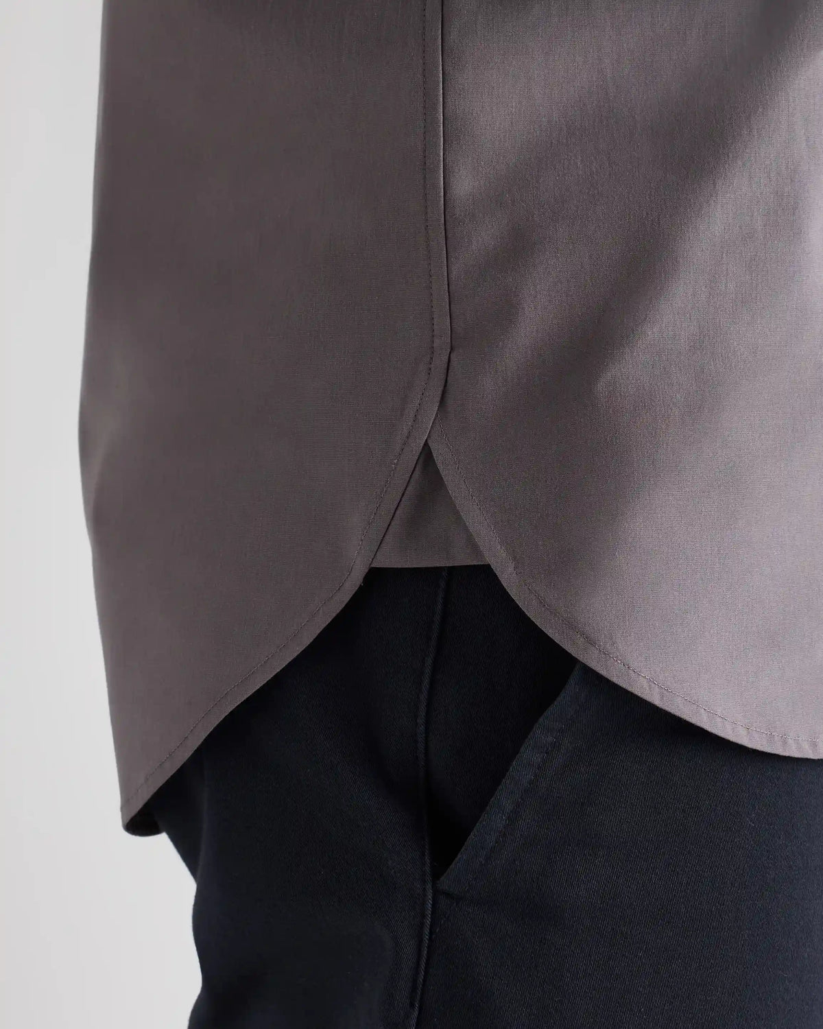 Organic Cotton Stretch Poplin Dress Shirt