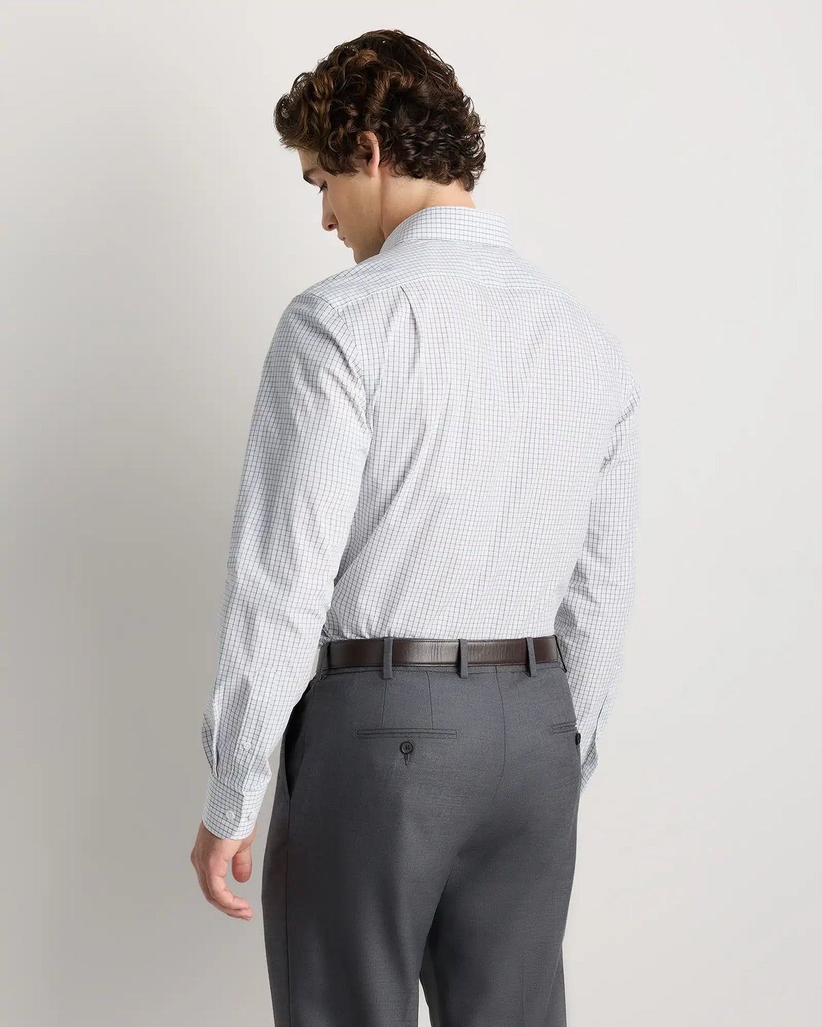 Organic Cotton Stretch Poplin Dress Shirt
