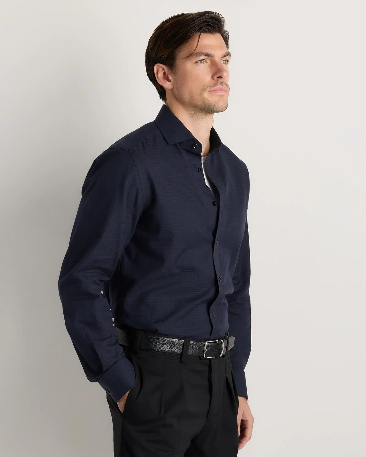 Organic Cotton Cashmere Dress Shirt