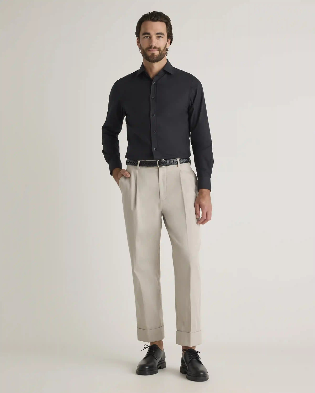 Organic Cotton Cashmere Dress Shirt